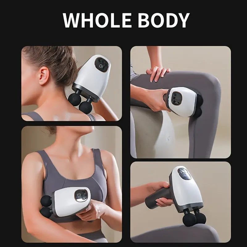 Electric Double Muscle Massager Gun - SOUQ AL SALAM