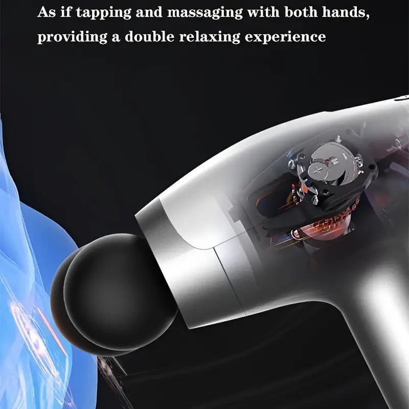 Electric Double Muscle Massager Gun - SOUQ AL SALAM