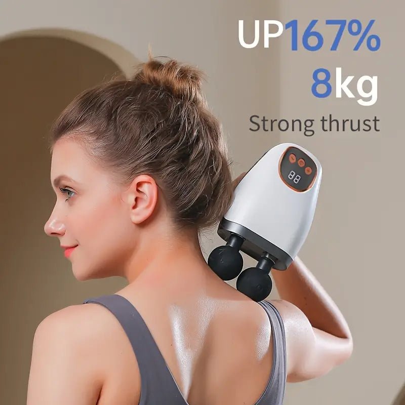 Electric Double Muscle Massager Gun - SOUQ AL SALAM