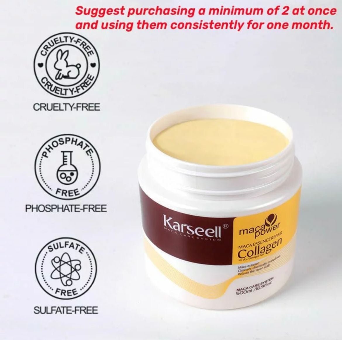 Karseell Collagen Hair Mask - SOUQ AL SALAM